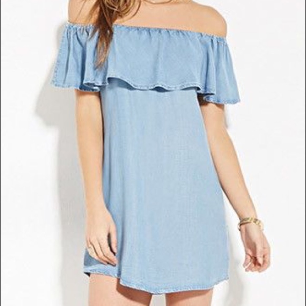 Forever 21 off the shoulder dress